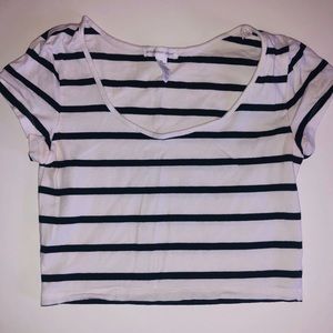 Forever 21 - Stripped Crop Top [See Description]